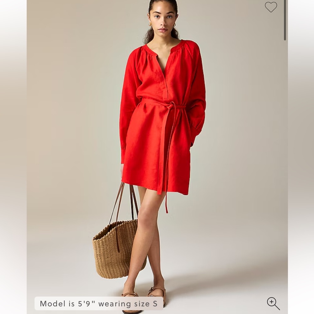Cabana mini dress in linen - Picture 2 of 5